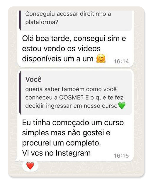 Depoimento Cosmetologia Do Bem