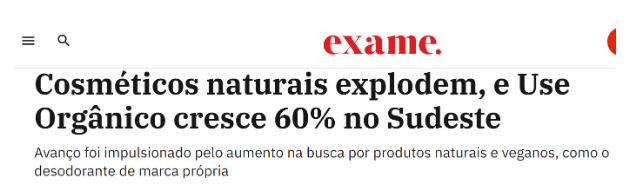 Reportagem exame